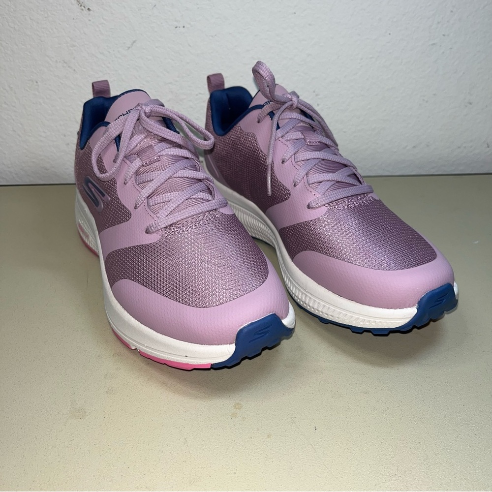 Skechers Women's Go Run Consistent Lunar Night Sneakers Size 7 Ortholite Mauve